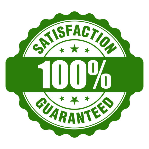 100% SATISFACTION GUARANTEED badge will help the customer to understand that this product is well made and it will definitely meet their high expectation of usage.